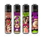 Preview: Clipper Classic Large 420 Girls Feuerzeug mit Hanf-Motiv Großhandel - Motive