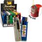 Preview: Feuerkönig Elektronikfeuerzeug 50er-Display in fünf Farben – Sicheres Zubehör bei Emma Trade GmbH für Tankstellen und Kioske - Easy-Click