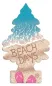 Preview: Wunderbaum Beach Days Duftbaum in Blau – Frischer Autoduft bei Emma Trade GmbH für Tankstellen und Kioske - Ohne Verpackung