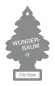 Preview: Wunderbaum City Style Duftbaum in Silber – Frischer Autoduft bei Emma Trade GmbH für Tankstellen und Kioske - Unverpackt