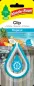 Preview: Wunderbaum Clip Tropical in Blau – Frischer Autoduft bei Emma Trade GmbH für Tankstellen und Kioske - Verpackt