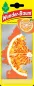 Preview: Wunderbaum Orange Juice Duftbaum in Orange mit Orangenscheiben – Frischer Autoduft bei Emma Trade GmbH für Tankstellen und Kioske - Verpackt