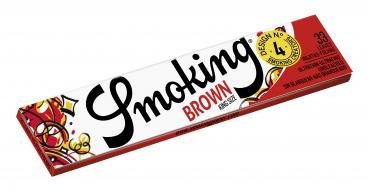 Smoking Brown Creators King Size Heftchen mit 16 einzigartigen Designs – Ungebleichtes Reispapier von Emma Trade GmbH für Tankstellen und Kioske