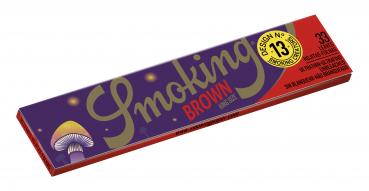 Smoking Brown Creators King Size Heftchen mit 16 einzigartigen Designs – Ungebleichtes Reispapier von Emma Trade GmbH für Tankstellen und Kioske