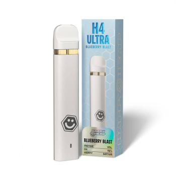 Happy Hemp H4 Ultra Vape Blueberry Blast 1 ml mit Blaubeer - Emma Trade - Großhandel