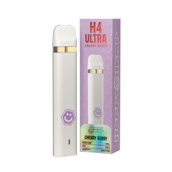 Happy Hemp H4 Ultra Vape Cherry Berry 1 ml mit Kirsch- und Beeren-Aromaprofil