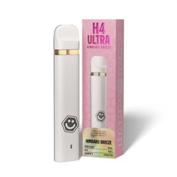 Happy Hemp H4 Ultra Vape Himbaro Breeze 1 ml mit Himbeer-Geschmacksrichtung und leichter Frische Emma Trade Großhandel