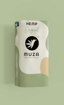 MUZA Hemp Original 10 g nikotin- und tabakfreier Tabakersatz auf Hanfbasis mit natürlichen Terpenen Emma Trade