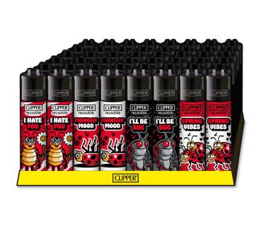 CLIPPER Classic Large Ladybirds #2 – I Hate You, Monday Mood, I’ll Be Bug, Spring Vibes – Großhandel Emma Trade GmbH - Verpackungseinheit