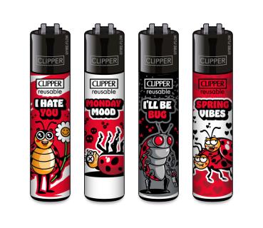 CLIPPER Classic Large Ladybirds #2 – I Hate You, Monday Mood, I’ll Be Bug, Spring Vibes – Großhandel Emma Trade GmbH - Motive