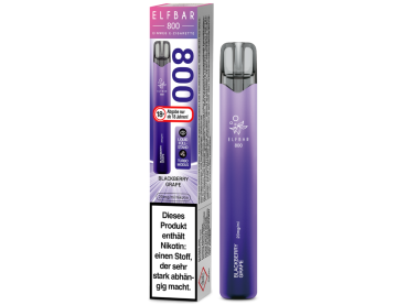 Elfbar 800 Blackberry Grape Einweg Vape – Großhandel Emma Trade GmbH