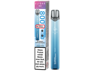 Elfbar 800 Blueberry Sour Raspberry Einweg E-Zigarette – Großhandel Emma Trade GmbH