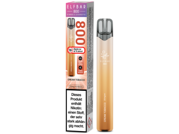 Elfbar 800 Cream Tobacco Einweg Vape – Großhandel Emma Trade GmbH