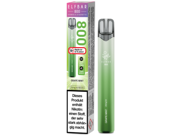 Elfbar 800 Grape Mint Einweg E-Zigarette – Großhandel Emma Trade GmbH