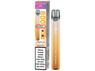 Elfbar 800 Pineapple Ice Einweg E-Zigarette – Großhandel Emma Trade GmbH