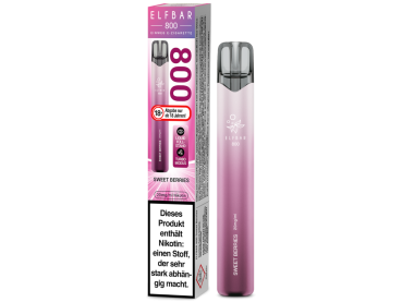 Elfbar 800 Sweet Berries Einweg Vape – Großhandel Emma Trade GmbH