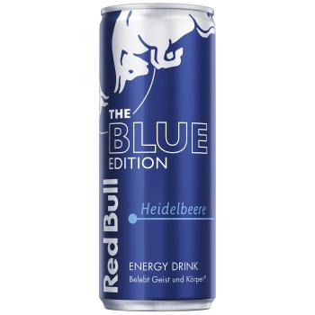 Red Bull Blue Edition Heidelbeere 250ml Dose – Emma Trade Großhandel