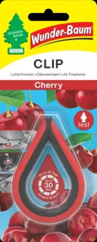 Wunderbaum Clip Cherry in Rot – Frischer Autoduft bei Emma Trade GmbH für Tankstellen und Kioske - Verpackt