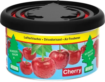 Wunderbaum Duftdose Cherry in Rot – Frischer Autoduft bei Emma Trade GmbH für Tankstellen und Kioske
