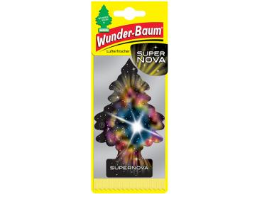 Wunderbaum Supernova Duftbaum in Schwarz – Frischer Autoduft bei Emma Trade GmbH für Tankstellen und Kioske - Verpackt