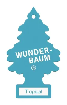 Wunderbaum Tropical Duftbaum in Blau – Frischer Autoduft bei Emma Trade GmbH für Tankstellen und Kioske - Unverpackt