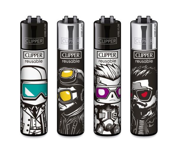 Clipper Classic Large Weed Laws Feuerzeug mit Statement-Motiven Großhandel - Motive