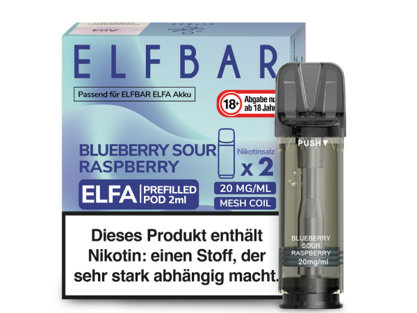Elfbar Elfa Pod 2er-Pack mit Nikotin