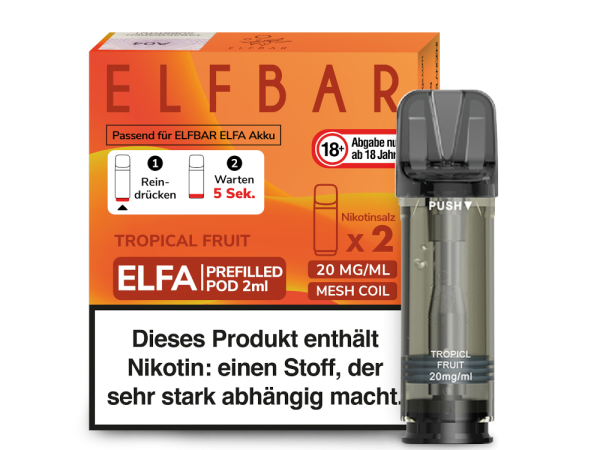 Elfbar Elfa Pod 2er-Pack mit Nikotin