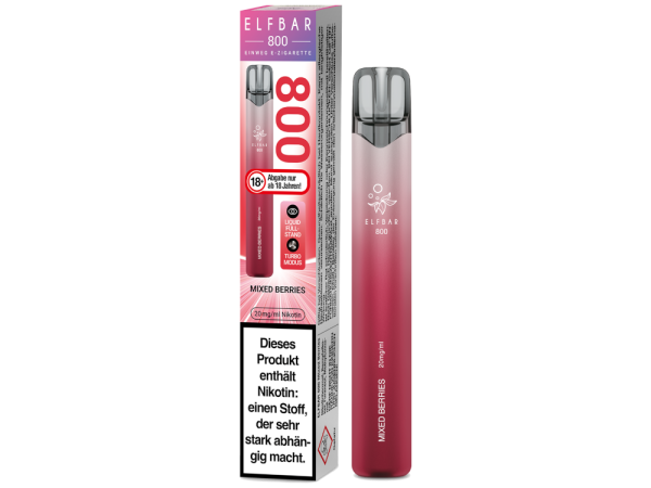 Elfbar 800 Mix Berries Einweg E-Zigarette – Großhandel Emma Trade GmbH