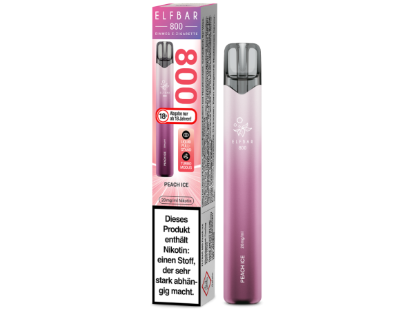 Elfbar 800 Peach Ice Einweg Vape – Großhandel Emma Trade GmbH