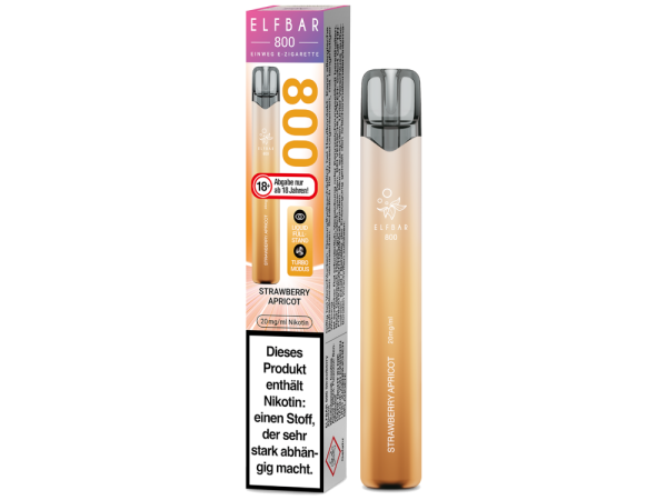 Elfbar 800 Strawberry Apricot Einweg E-Zigarette – Großhandel Emma Trade GmbH