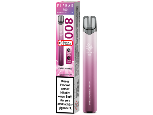 Elfbar 800 Sweet Berries Einweg Vape – Großhandel Emma Trade GmbH
