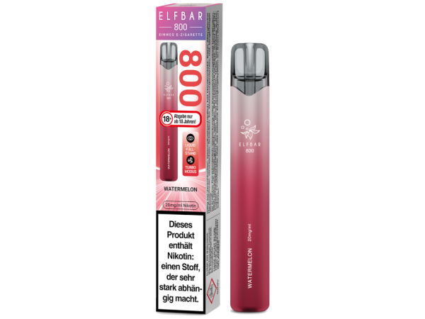 Elfbar 800 Watermelon Einweg E-Zigarette – Großhandel Emma Trade GmbH