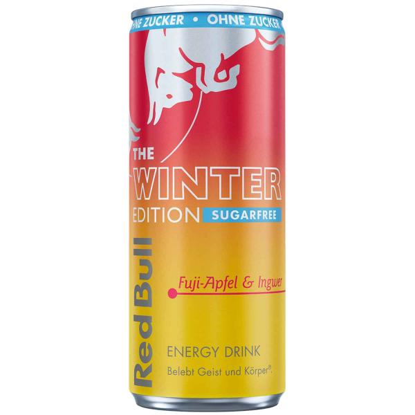 Red Bull Sugarfree Winter Edition 0,25-L-Dose – Limited Energy – Emma Trade Großhandel