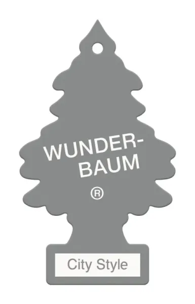 Wunderbaum City Style Duftbaum in Silber – Frischer Autoduft bei Emma Trade GmbH für Tankstellen und Kioske - Unverpackt