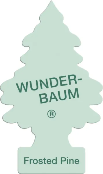 Wunderbaum Frost Pine Duftbaum in Mintgrün – Frischer Autoduft bei Emma Trade GmbH für Tankstellen und Kioske - Unverpackt