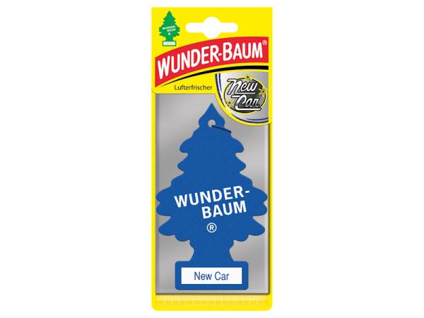 Wunderbaum New Car Duftbaum in Blau – Frischer Autoduft bei Emma Trade GmbH für Tankstellen und Kioske - Verpackt