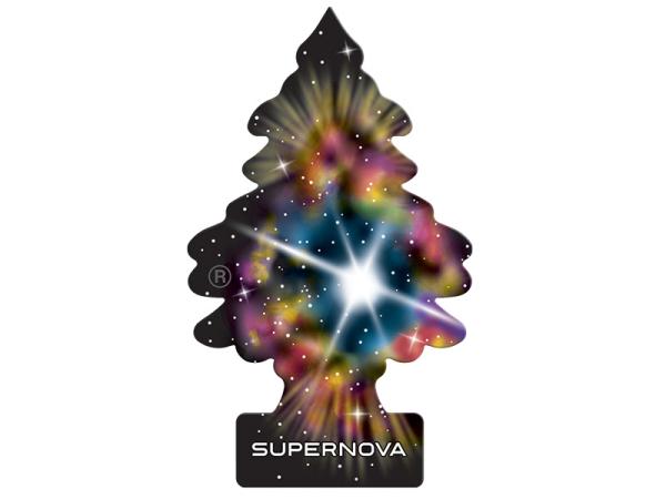 Wunderbaum Supernova Duftbaum in Schwarz – Frischer Autoduft bei Emma Trade GmbH für Tankstellen und Kioske - Unverpackt